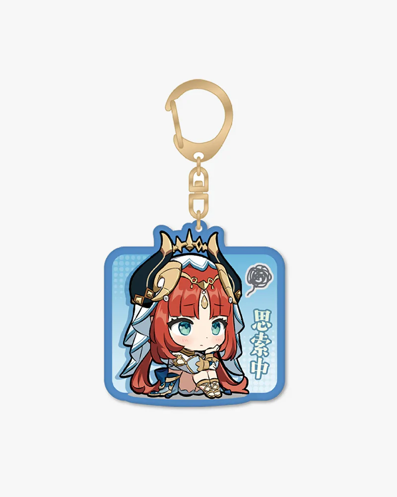 Genshin Impact© Chibi Character Acrylic Keychain 3 - Image 4